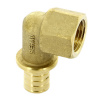 Угол надвижной В латунный 20x3/4" REHAU 