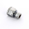 Муфта обжим хромированная В 10х1/2" TIEMME