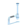 Сифон для умывальника  АНИ 1 1/4"*40 с гибкой трубой 40*40/50 (C1015)