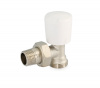 Вентиль ручной со сгоном  угловой н-н ЕК 1/2" х 3/4"  UNI-FITT