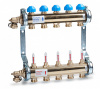 Колл.группа HKV/T-9, 9вых.1"-3/4 с расходомером Watts																				